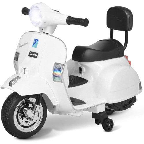 UENJOY PX150 6V Kids Ride Motorcycle (Vespa Edition Pink, Blue , White, Black) - Toytexx UENJOY PX150 6V Kids Ride Motorcycle (Vespa Edition Pink, Blue , White, Black) - Toytexx